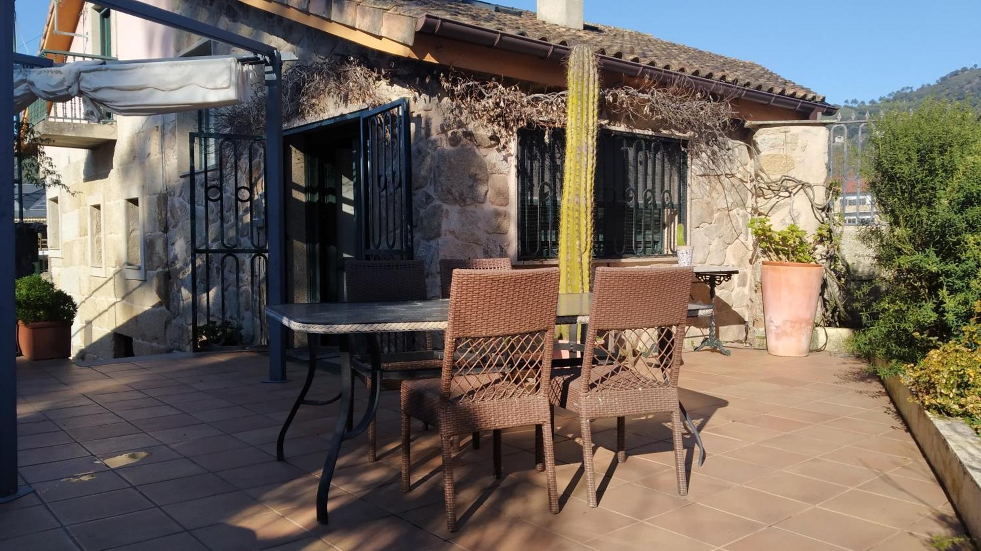 Villa Casa Iriana - Parking Gratis I Jardin I Barbacoa à Ourense Extérieur photo